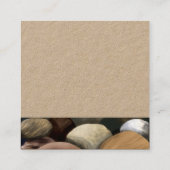 Pebbles名刺 スクエア名刺 (裏面)