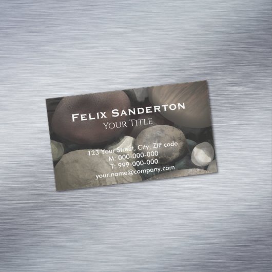 Pebbles名刺 マグネット名刺 (インサイチュ)