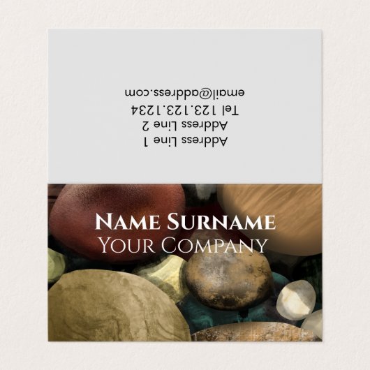 Pebbles名刺 名刺 (外部フラット)