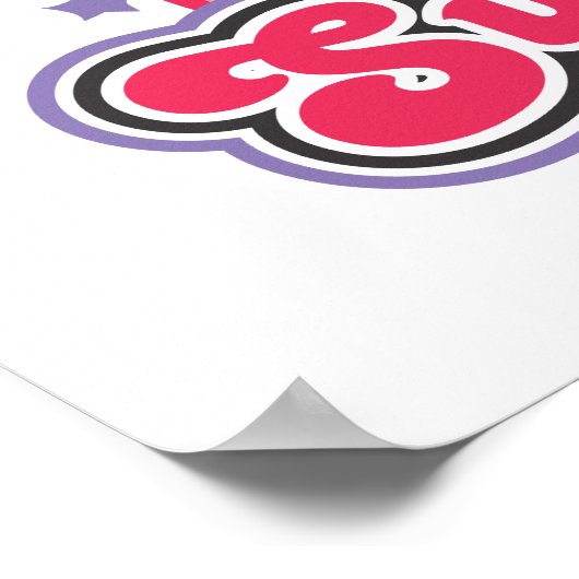 PEBBLES™すごい星 ポスター (角)