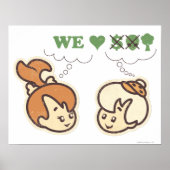 PEBBLES™とBam Bam Loves自然 ポスター (正面)