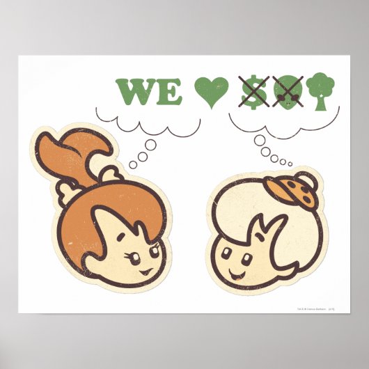 PEBBLES™とBam Bam Loves自然 ポスター (正面)