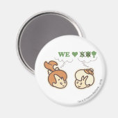 PEBBLES™とBam Bam Loves自然 マグネット (正面/裏面)