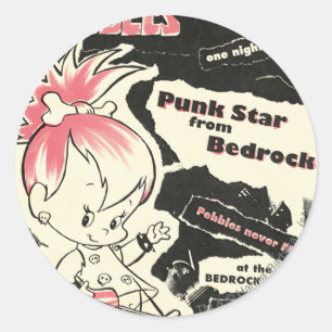 PEBBLES™のパンクロックの伝説 ラウンドシール