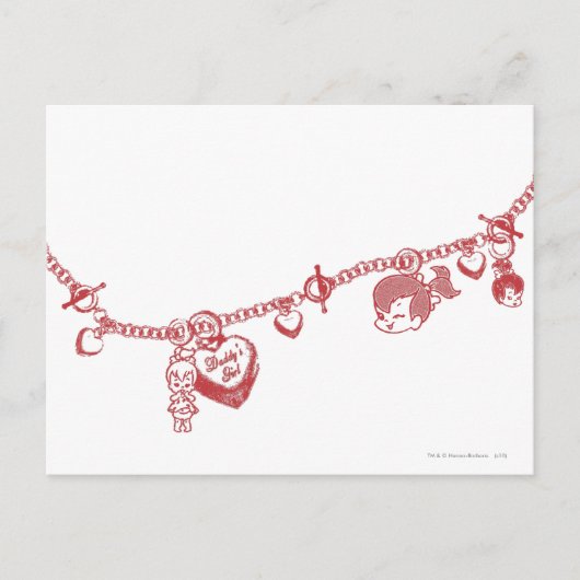 PEBBLES™の友情の鎖 ポストカード (正面)