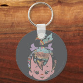 PEBBLES™カラーコラージュ キーホルダー (正面)