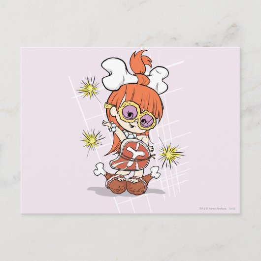 PEBBLES™ガガ行く ポストカード (正面)