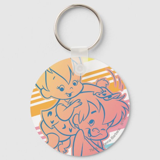 PEBBLES™グルーミングバム キーホルダー (正面)