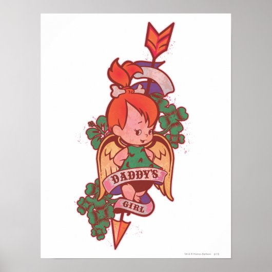 PEBBLES™パパの女の子 ポスター (正面)