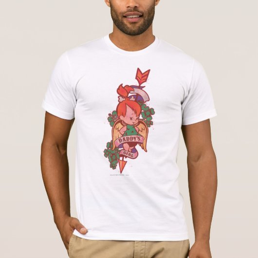 PEBBLES™パパの女の子 Tシャツ (正面)