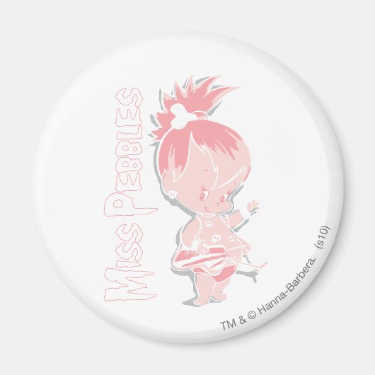 PEBBLES™ピンク マグネット (正面)