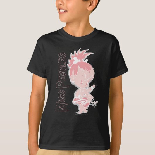 PEBBLES™ピンク Tシャツ (正面)