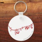 PEBBLES™フレンドシップチェーン キーホルダー (正面)