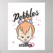 PEBBLES™星とハート ポスター (正面)