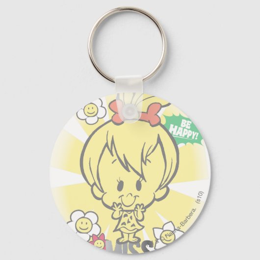 PEBBLES™素晴恋しく思らしい キーホルダー (正面)