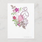 PEBBLES™ 花の中の可愛い子 ポストカード (正面)