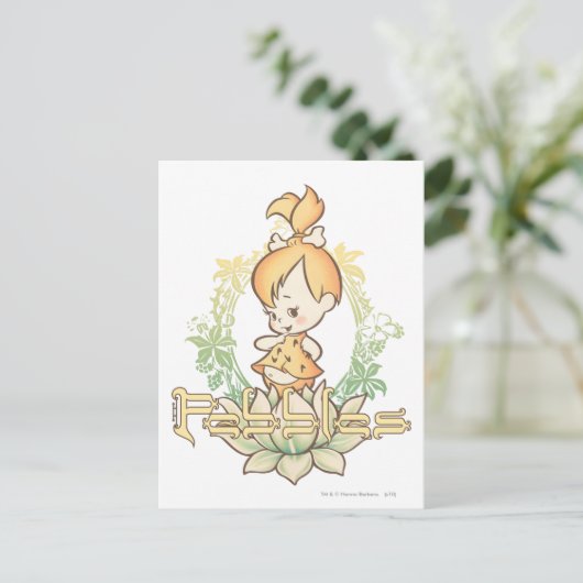 PEBBLES™蓮の花 ポストカード (スタンド正面)