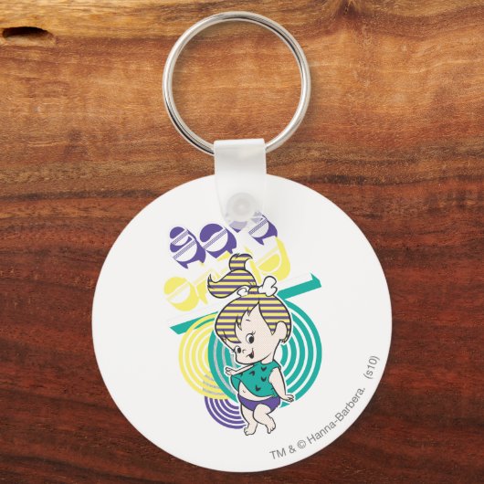 PEBBLES™ 80の子 キーホルダー (正面)