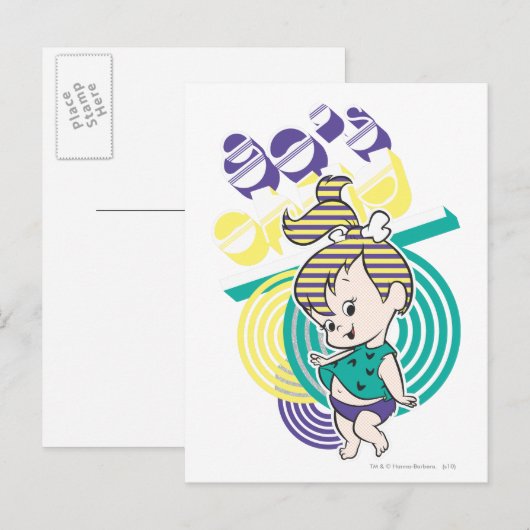 PEBBLES™ 80の子 ポストカード (正面/裏面)