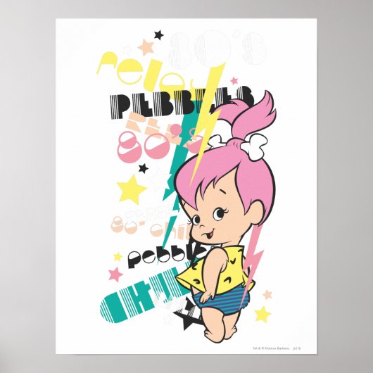 PEBBLES™ 80sパンク ポスター (正面)