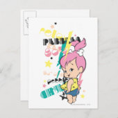 PEBBLES™ 80sパンク ポストカード (正面/裏面)