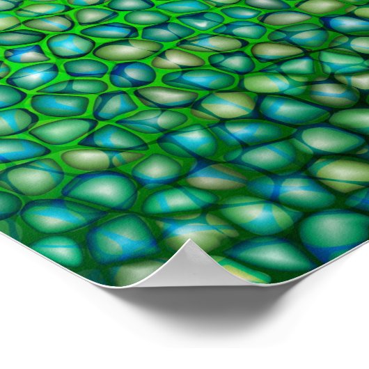 Pebbles Art Print ポスター (角)