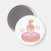 PEBBLES™ inドーナツ マグネット (正面/裏面)