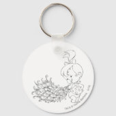 PEBBLES™ In Peacock キーホルダー (正面)