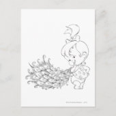 PEBBLES™ In Peacock ポストカード (正面)