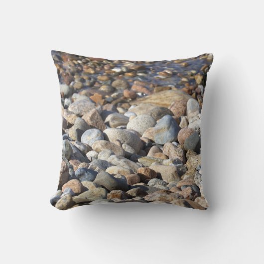 Pebbles Photo Pillow クッション (正面)