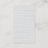 PEBBLES TYPOGRAPHIC名刺 名刺 (裏面)