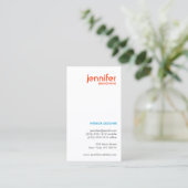 PEBBLES TYPOGRAPHIC名刺 名刺 (スタンド正面)