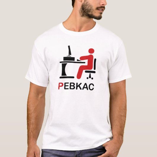 PEBKAC Tシャツ (正面)