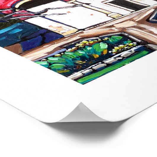 「Pec，コソボのセルビアのマネタリー」 ポスター (角)