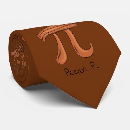 Pecan Pi Symbol Math Teacher Cute Kids ネクタイ (ロール)