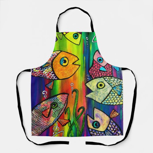 Peces de pecera Apron エプロン (正面)