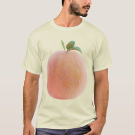 Pêche Peluche - Plush Peach Tシャツ