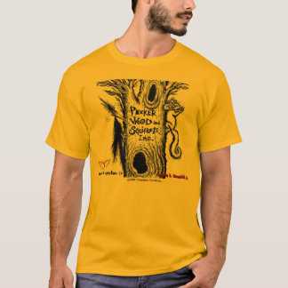 Pecker Wood & Squirrels、Inc. Tシャツ