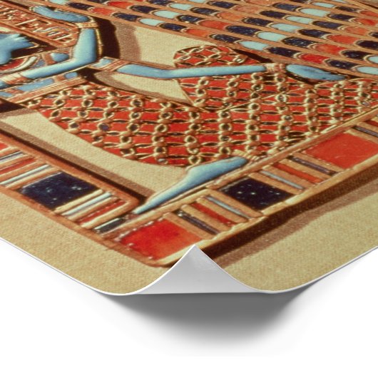 Pectoral decorated with the winged scarab ポスター (角)