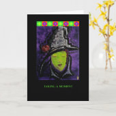 PedagogyGreetingカード: オーラ カード (黄色い花)