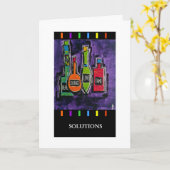 PedagogyGreetingカード: 解決 カード (黄色い花)