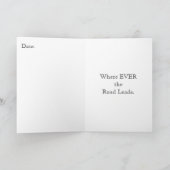 PedagogyGreetingsカード: ケシを通して カード (内部)