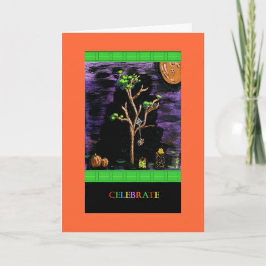 PedagogyGreetingsカード: メリーなハロウィン シーズンカード (正面)