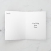 PedagogyGreetingsカード: 蝋燭 カード (内部)