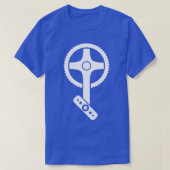 Pedal and Crank Tシャツ (デザイン正面)