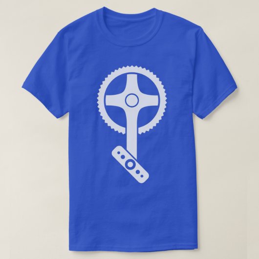 Pedal and Crank Tシャツ (デザイン正面)