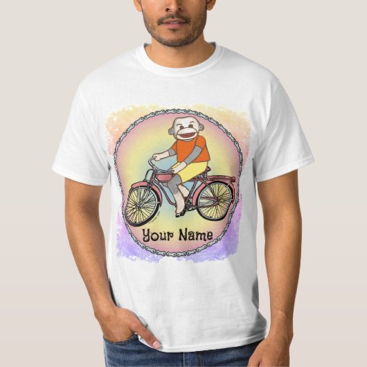 Pedal Monkey 自転車Tシャツ Tシャツ (正面)