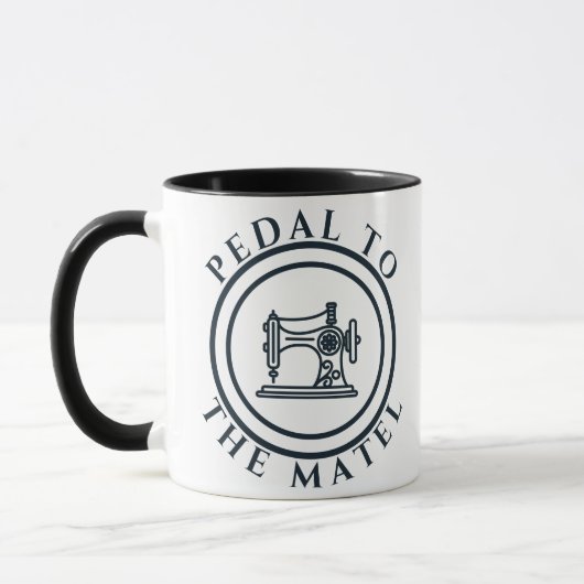 Pedal to the Metal Sewing Lover マグカップ (左)