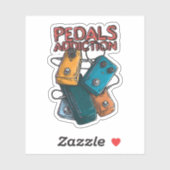 Pedals addiction シール (シート)
