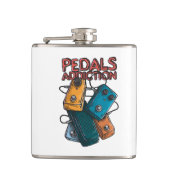 Pedals addiction フラスク (正面)